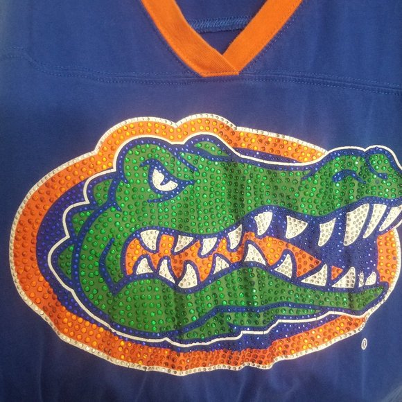 bedazzled UF Gators women's XL short sleeve jersey - Picture 7 of 10